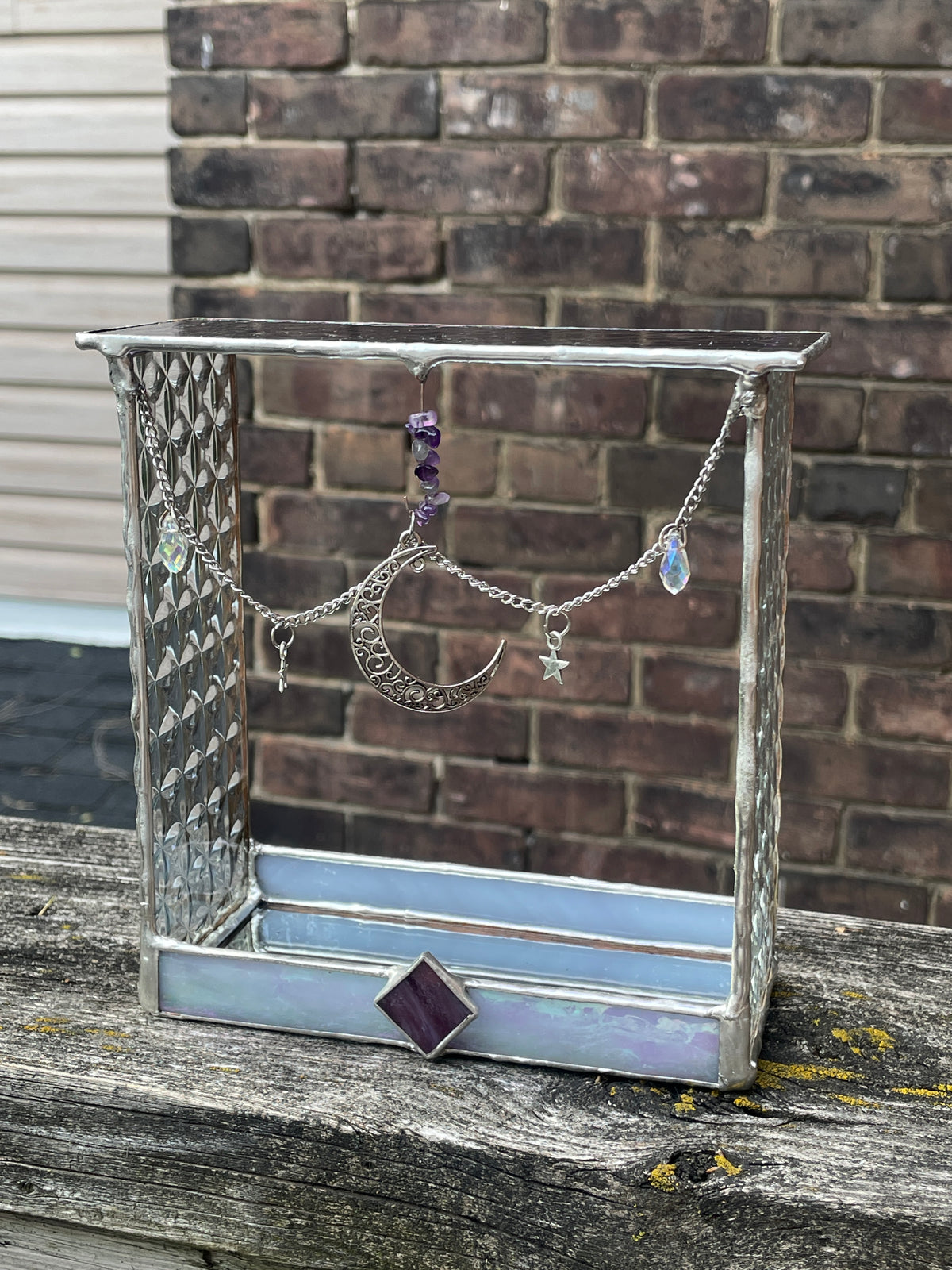 Moon Crescent Charm Jewelry Box