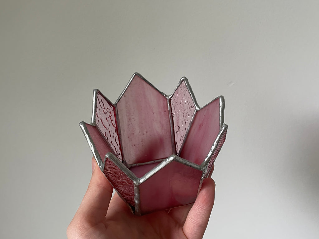 Pink Fairy Tea Light Candle Holder