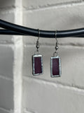 Lavender Dangle Earring | Lead Free