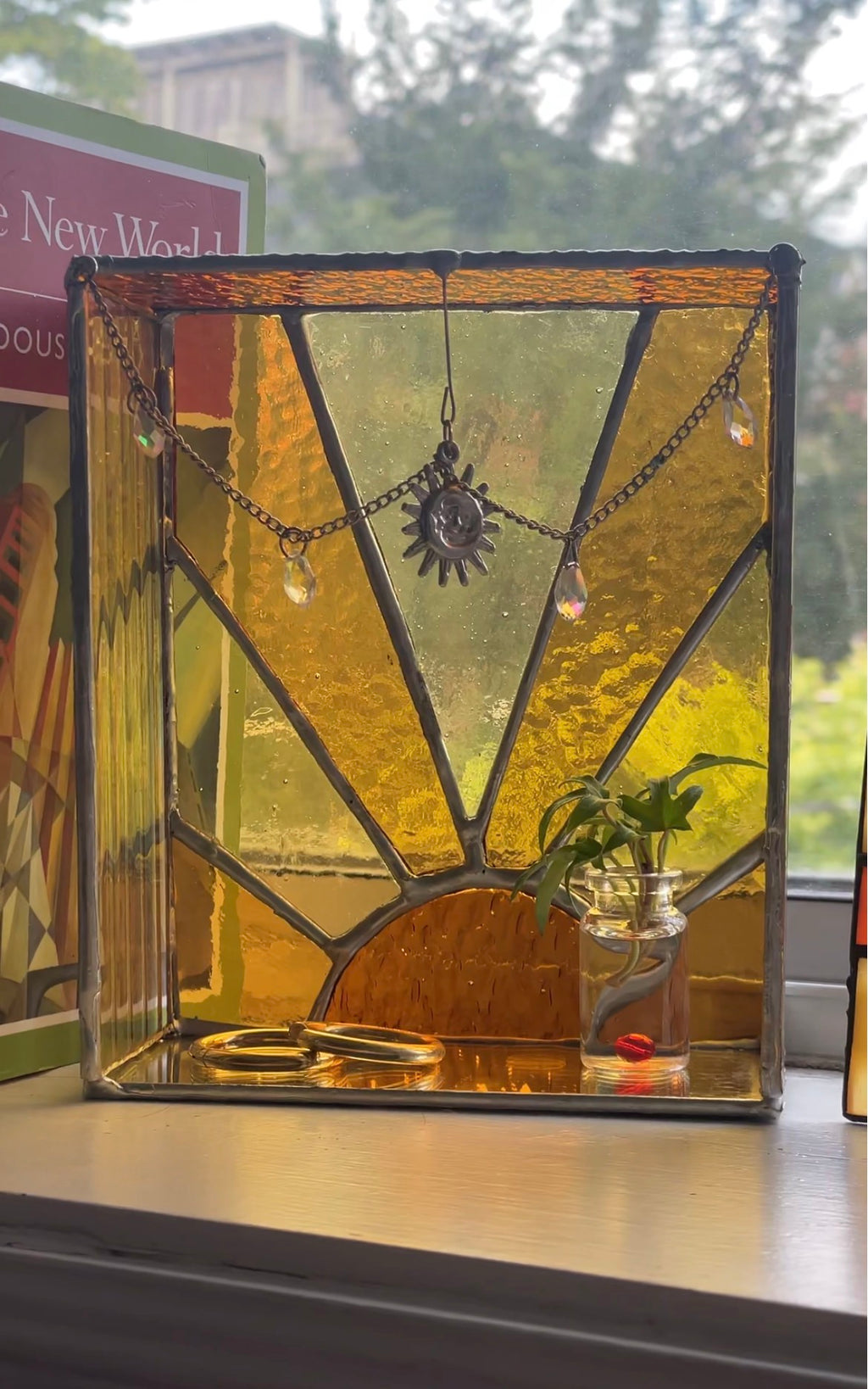 Sunset Jewelry Box Holder