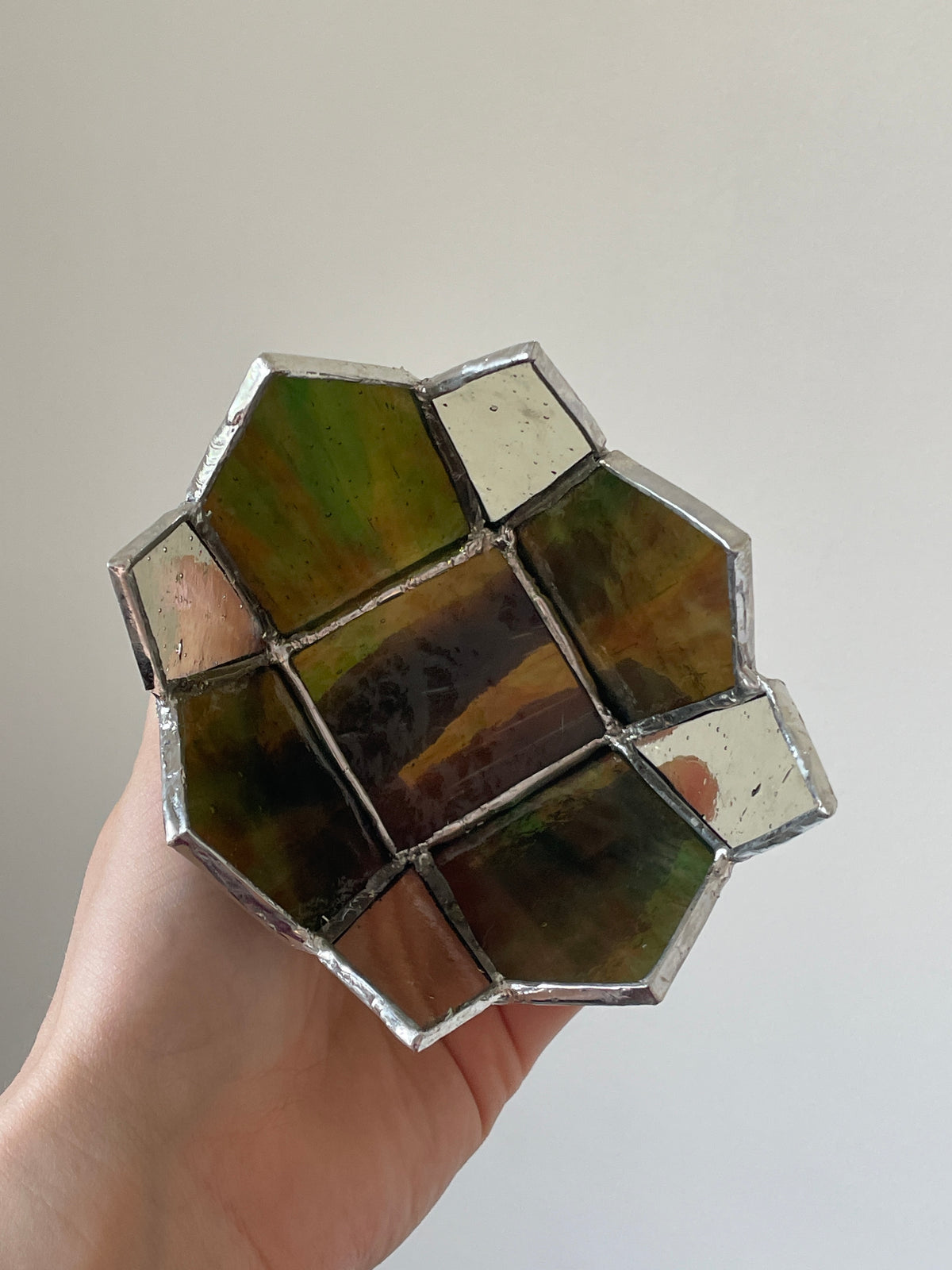 Earth Fairy Tea light Candle Holder | Lead-Free