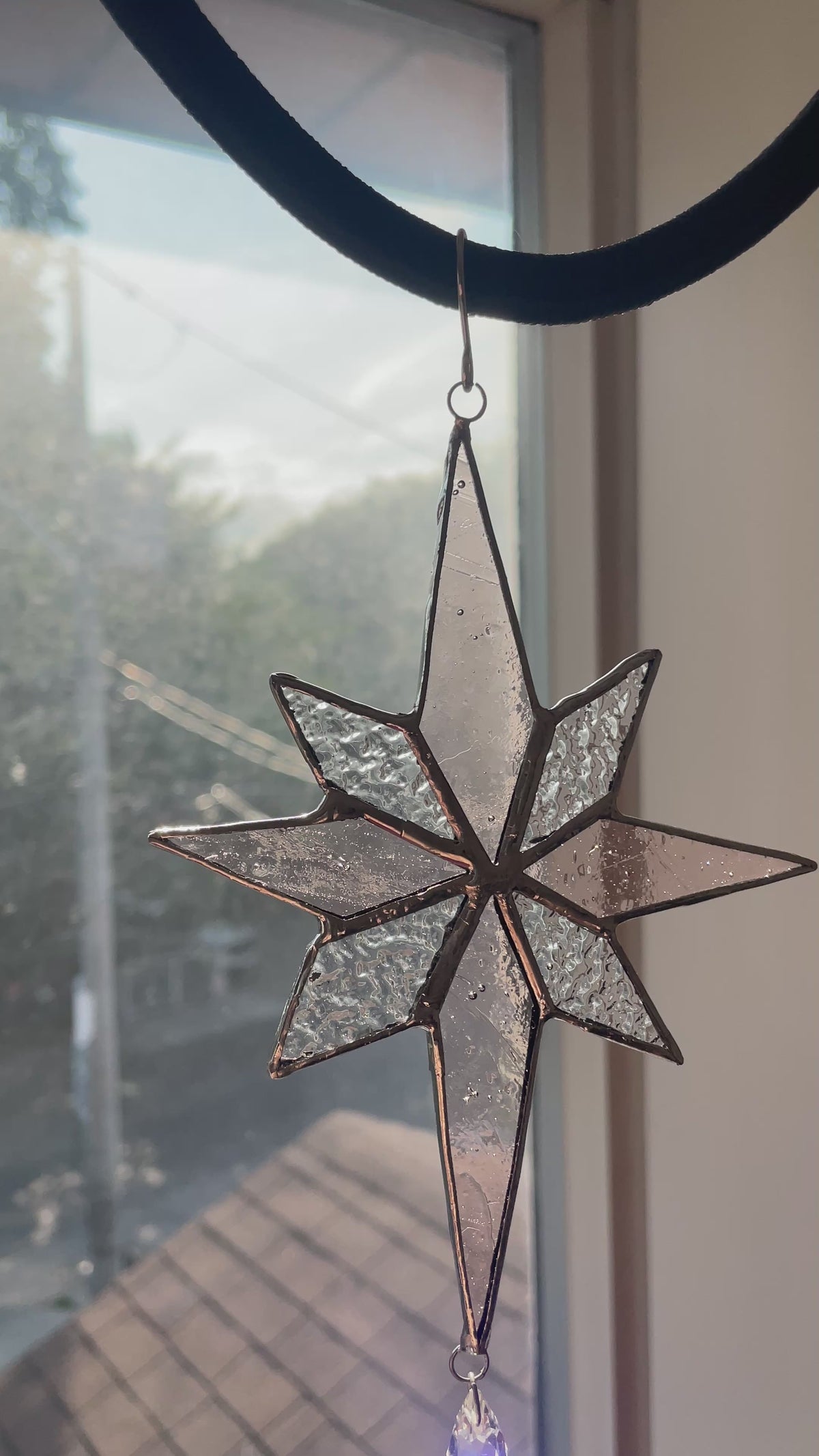 Soft Pink Star Ornament